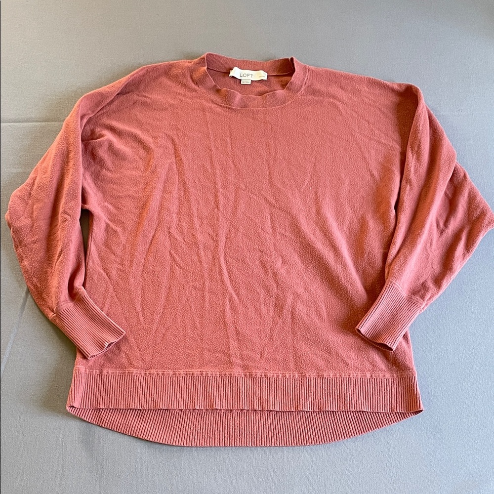 LOFT Dusty Rose Top
